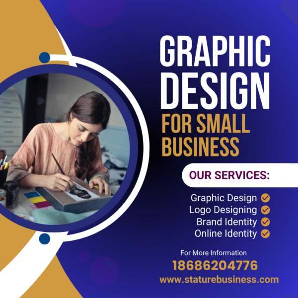 Professional Graphic Design Services for Small Businesses – Logo, Brand Identity, and Online Presence by Stature Business